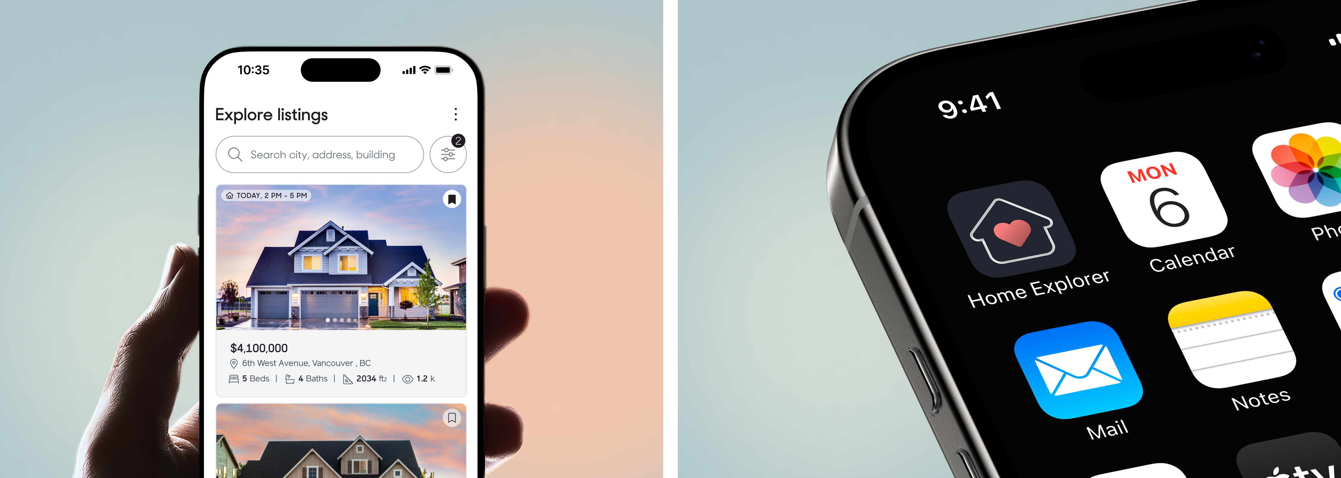 close up of app