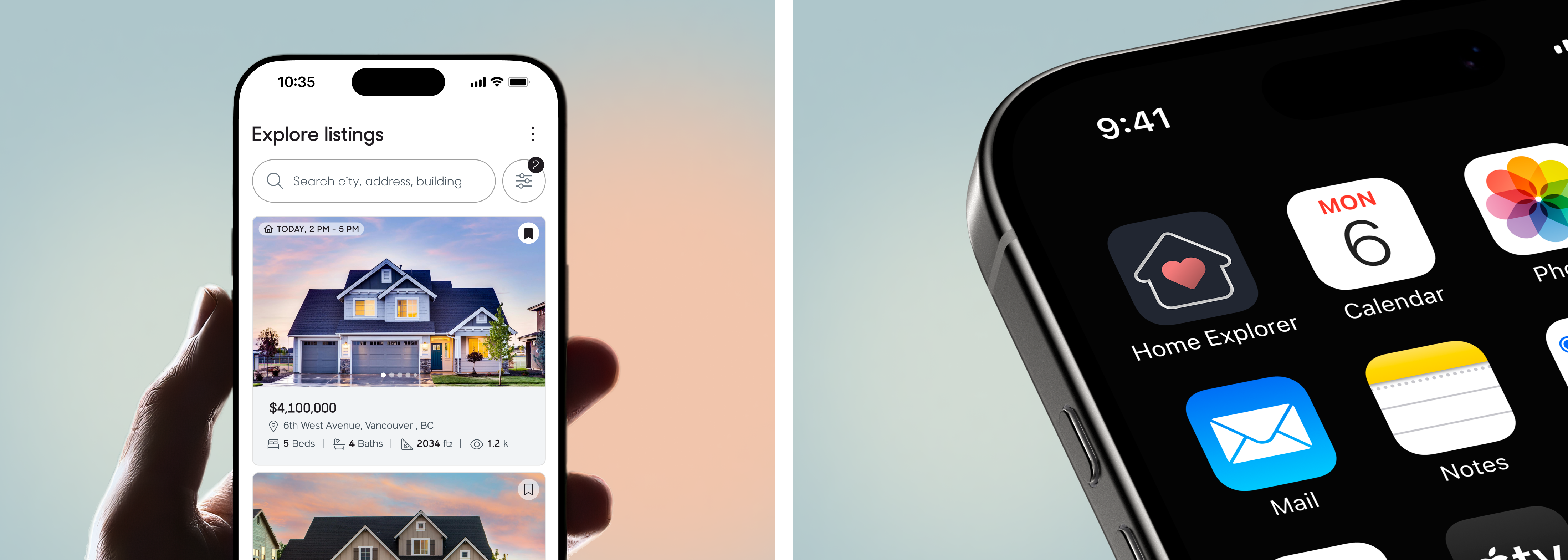 close up of app